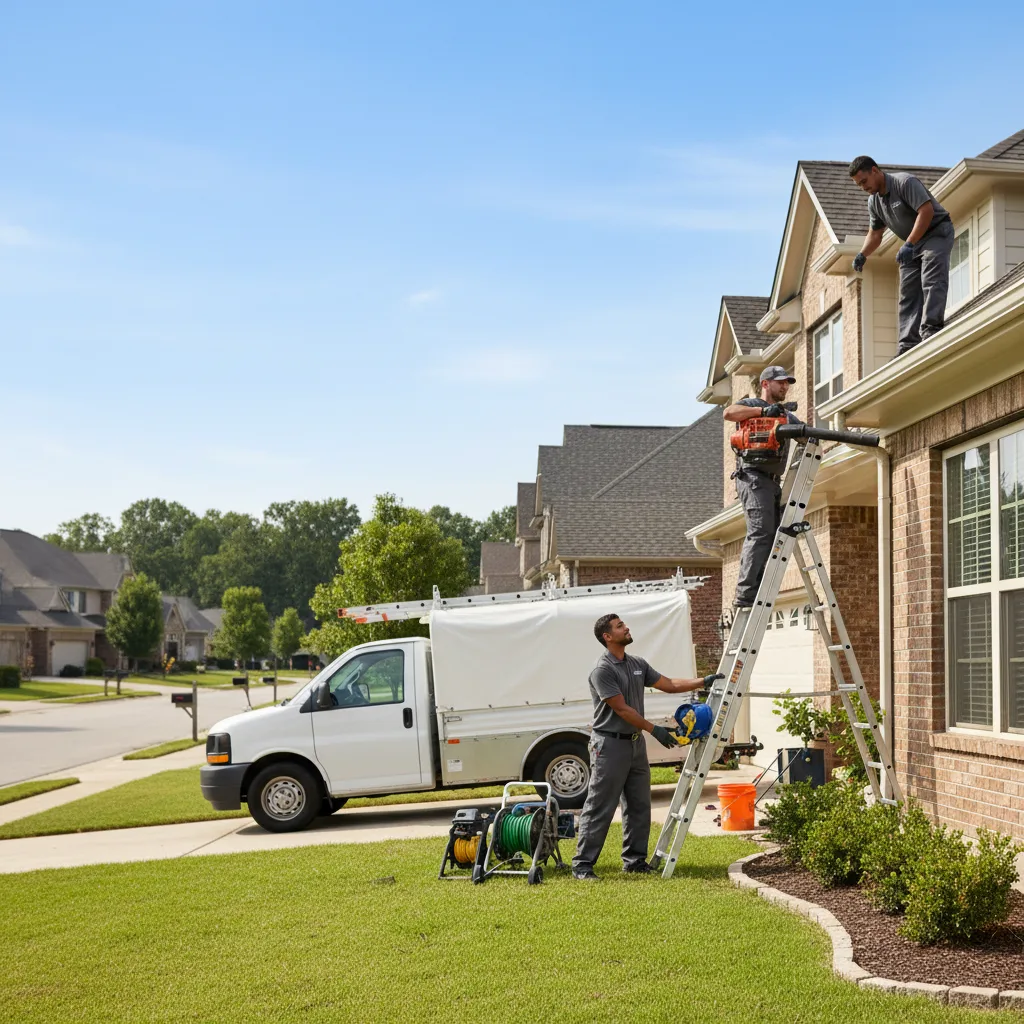 Home Gutter Service in Preemption, IL near me